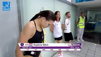 Women's Diving | Daphne Wils (Netherlands) | 1m Springboard | Olympics #8