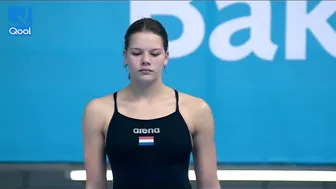 Women's Diving | Daphne Wils (Netherlands) | 1m Springboard | Olympics #9