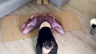 Real Time |Stretching To Improve Your Posture| Beautiful Back with Mirra #contortion#yoga#stretching #10