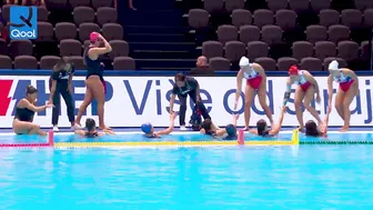 Women's Water Polo (Slovakia vs. Italy) | Intense Battle in the Pool #8