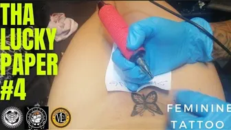 FEMININE TATTOO - BUTTERFLY part.2