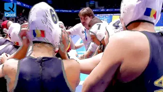 Women's Water Polo (Romania vs. Greece) Intense Battle in the Pool #3