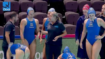 Women's Water Polo (Romania vs. Greece) Intense Battle in the Pool #8