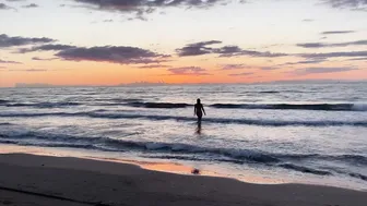 Spain ♥️♥️♥️♥️ swimming at sunrise #3