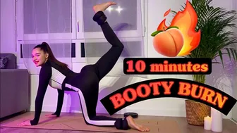 10 minutes BOOTY BURN | Make your glutes grow with these 3 exercises! (at home, no equipments)