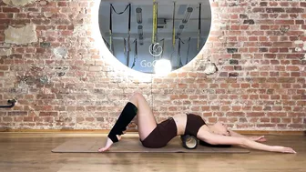 Real Time | Best Exercises with Roller | Full Body Stretch with Mirra #contortion#yoga#stretching #2