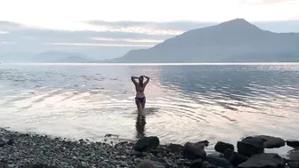 Norway ♥️♥️♥️♥️ swimming in the fjord. Моржевание, закаливание #2