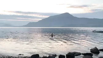 Norway ♥️♥️♥️♥️ swimming in the fjord. Моржевание, закаливание #6