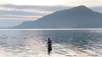 Norway ♥️♥️♥️♥️ swimming in the fjord. Моржевание, закаливание #8