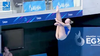 Caroline Kupka - 1m Springboard Diving Round 1&2 | to Olympics 2024 #10