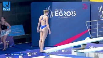 Caroline Kupka - 1m Springboard Diving Round 1&2 | to Olympics 2024 #2