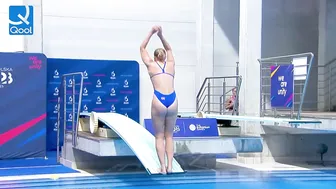 Caroline Kupka - 1m Springboard Diving Round 1&2 | to Olympics 2024 #4