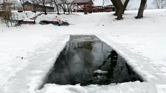 30.01.2022, моржевание, закаливание, winter swimming #10