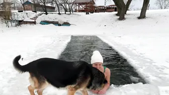 30.01.2022, моржевание, закаливание, winter swimming #7