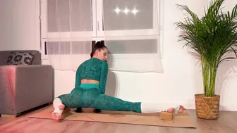 Real Time | The Most Effective Flexibility | Daily Routine | Yogini #contortion#stretching#yoga #7