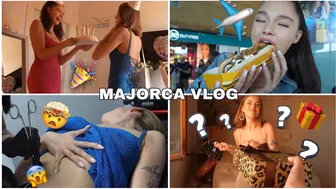 OUR CRAZY TRIP TO MAJORCA | Lisa’s Birthday & My Surprise | Did We Get Pierced? ???? #travelvlog#vlog