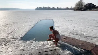 24.02.2022. War. From Ukraine. We are against. We want to be free… Swimming in cold water #3