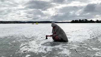 14.02.2023, Valentine’s day, swimming in cold water, моржевание, закаливание #2