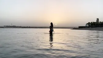 Evening swimming #9