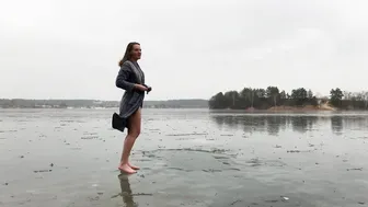 December, +3, swimming in ice water, закаливание, моржевание #3