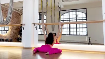 Real Time | Ballerina Workout ♥️♥️| Strength & Flexibility of Your Legs with Mirra #contortion#stretch #7