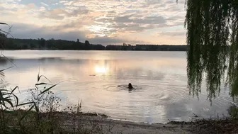 26.09.2021, +11, 7:00, morning swimming, закаливание #4