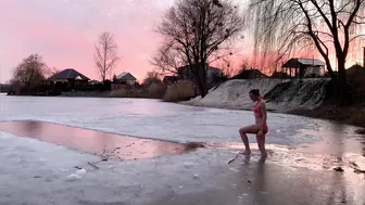 24.02.2022, winter swimming, закаливание, моржевание #3