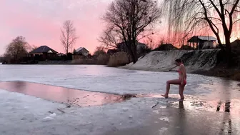 24.02.2022, winter swimming, закаливание, моржевание #4