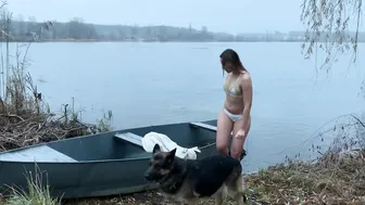 November, +3, winter swimming, закаливание, моржевание #10