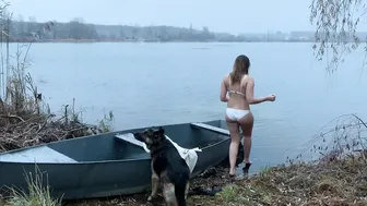 November, +3, winter swimming, закаливание, моржевание #5