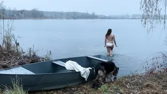 November, +3, winter swimming, закаливание, моржевание #6