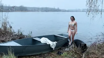 November, +3, winter swimming, закаливание, моржевание #9