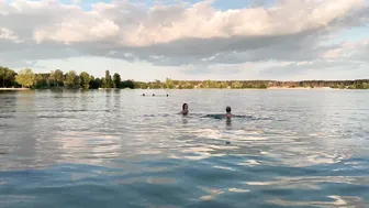 July 2023, swimming with sisters #5