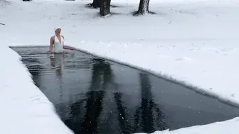 2.02.2022, winter swimming, закаливание, моржевание #7