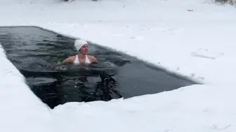 2.02.2022, winter swimming, закаливание, моржевание #8