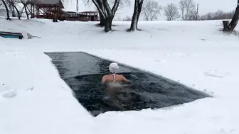 2.02.2022, winter swimming, закаливание, моржевание #9