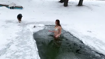 27.01.2022, winter swimming закаливание, моржевание #7