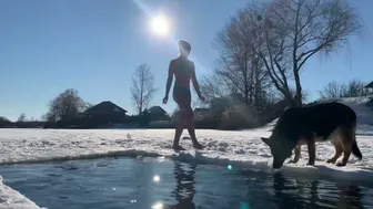 13.02.2022, winter swimming, моржевание, закаливание #1