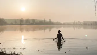 15.04.2022, +7, morning swimming in cold water, закаливание, моржевание #8