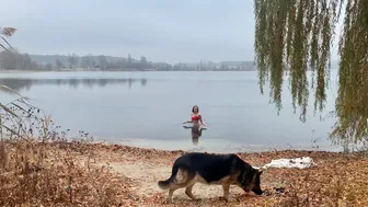 29.10.2021, +6, 9:20, закаливание, morning swimming