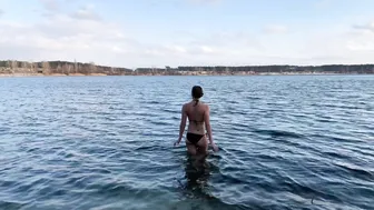 03.12.2021, +9, 14:00, закаливание, моржевание, winter swimming #4