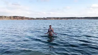 03.12.2021, +9, 14:00, закаливание, моржевание, winter swimming #6