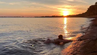 Svetlovodsk. July 2023. Morning swimming #1