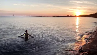 Svetlovodsk. July 2023. Morning swimming #6