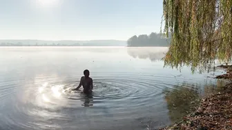 26.10.2021, -1, 8:45, закаливание, morning swimming #8