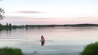 23.05.2021, +17, 20:20, вечерний заплыв, закаливание, evening swimming #9