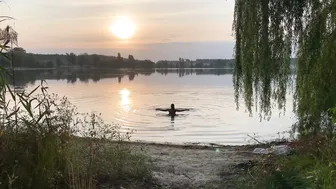 13.09.2021, +15, 06:50, morning swimming, закаливание #7