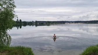 24.05.2021, +16, 18:00, вечерний заплыв, закаливание, evening swimming #2