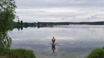 24.05.2021, +16, 18:00, вечерний заплыв, закаливание, evening swimming #9