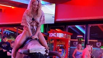 holidays???? bull rider in benidorm????fun night????